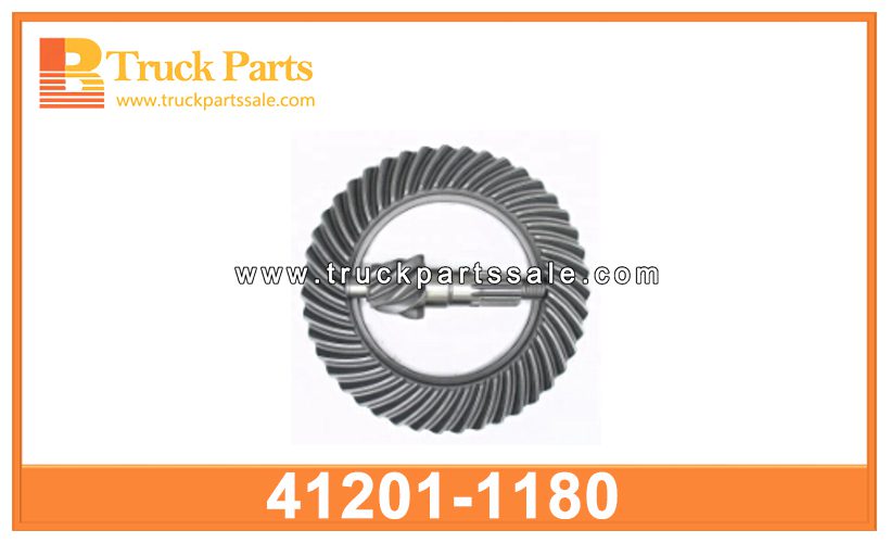 crown wheel pinion 41201-1180 412011180 for HINO pi ??n de la rueda de la corona