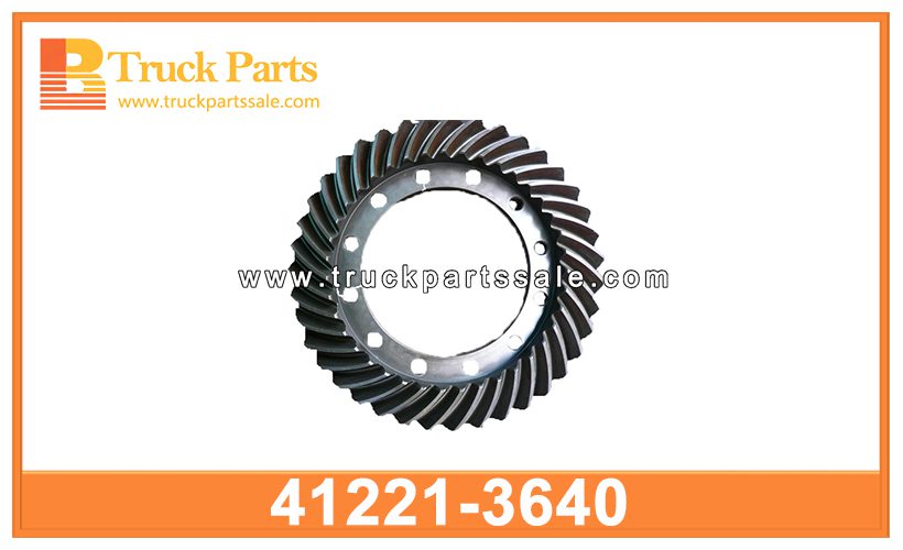crown wheel pinion 41221-3640 412213640 for HINO pi ??n de la rueda de la corona