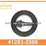 crown wheel pinion 7X43 41203-2560 412032560 for HINO pi ??n de la rueda de la corona