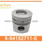 cylinder piston 8-94152711-0 8941527110 8-94152-711-0 for ISUZU 4JG2T pist??n de cilindro