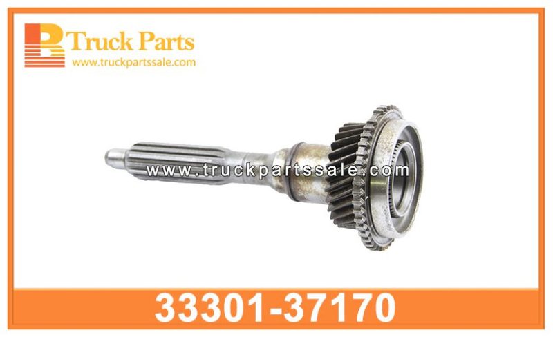 drive shaft gears input shaft 33301-37170 3330137170 for HINO Eje de entrada del eje de transmisi??n del eje de transmisi??n del eje
