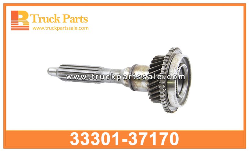 drive shaft gears input shaft 33301-37170 3330137170 for HINO Eje de entrada del eje de transmisi??n del eje de transmisi??n del eje