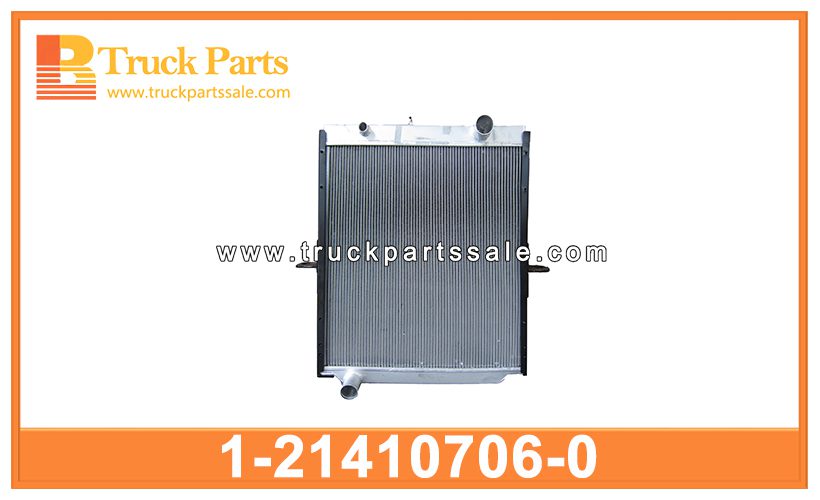 engine cooling radiator 1-21410706-0 1214107060 1-21410-706-0 for ISUZU 10PE1 Radiador de enfriamiento del motor