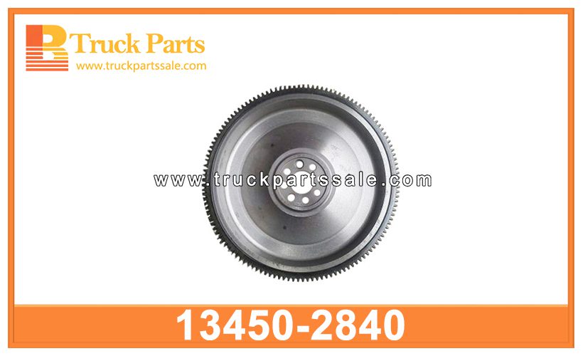 flywheel assy 13450-2840 134502840 for HINO H07DT culo de volante