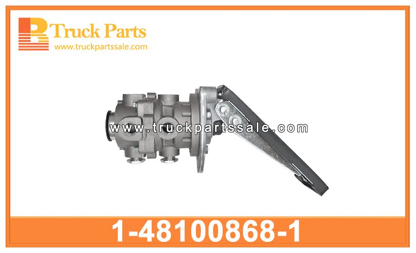 foot brake valve 1-48100868-1 1481008681 1-48100-868-1 for ISUZU FV413 v??lvula de freno de pie