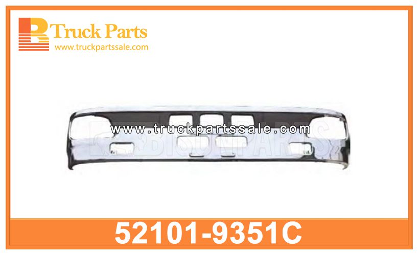 front bumper 52101-9351C 521019351C for HINO 700 parachoques delantero