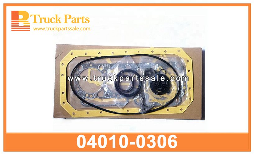 full gasket kit 04010-0306 40100306 for HINO W04D Kit de junta completa