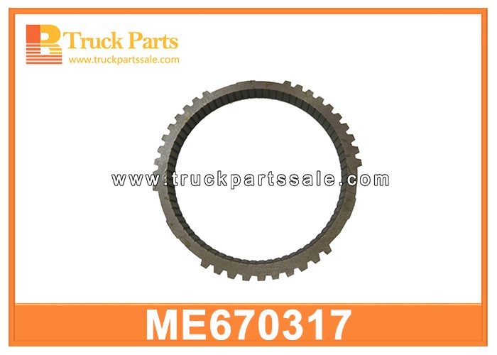 gear parts RING SYNCHRO M12-4 30T ME670317 for MITSUBISHI Synchro de anillo de piezas de engranajes