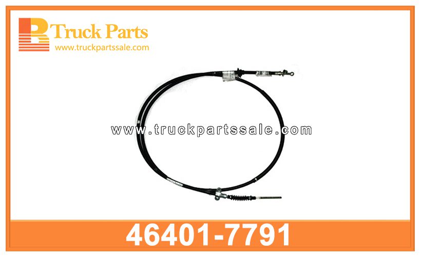 hand brake cabl 46401-7791 464017791 for HINO cable de freno de mano