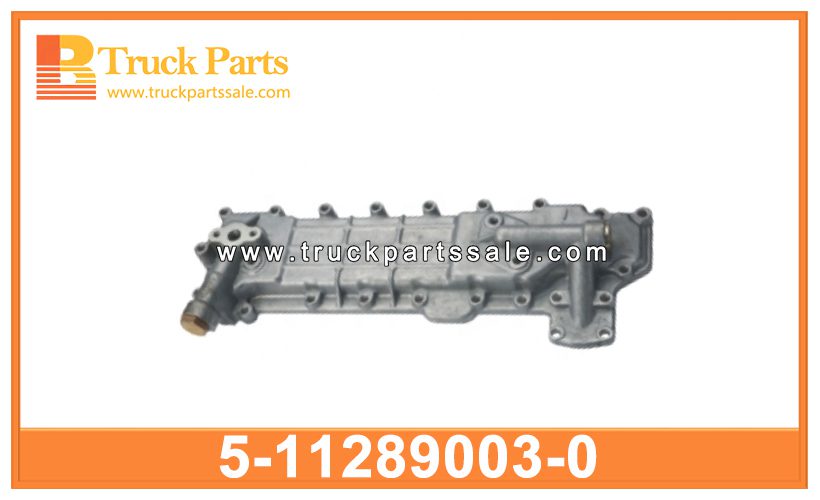oil cooler cover 5-11289003-0 5112890030 5-11289-003-0 for ISUZU 4BD1 4BB1 cubierta de enfriador de aceite