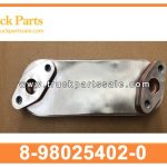 oil cooler element 8-98025402-0 8980254020 8-98025-402-0 for ISUZU 4jj1 4JK1 elemento de enfriador de aceite