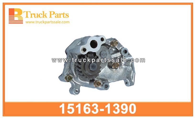oil pump 15163-1390 151631390 for HINO H07D bomba de aceite