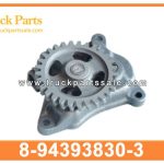 oil pump 8-94393830-3 8943938303 8-94393-830-3 for ISUZU FSR FRR FVR bomba de aceite
