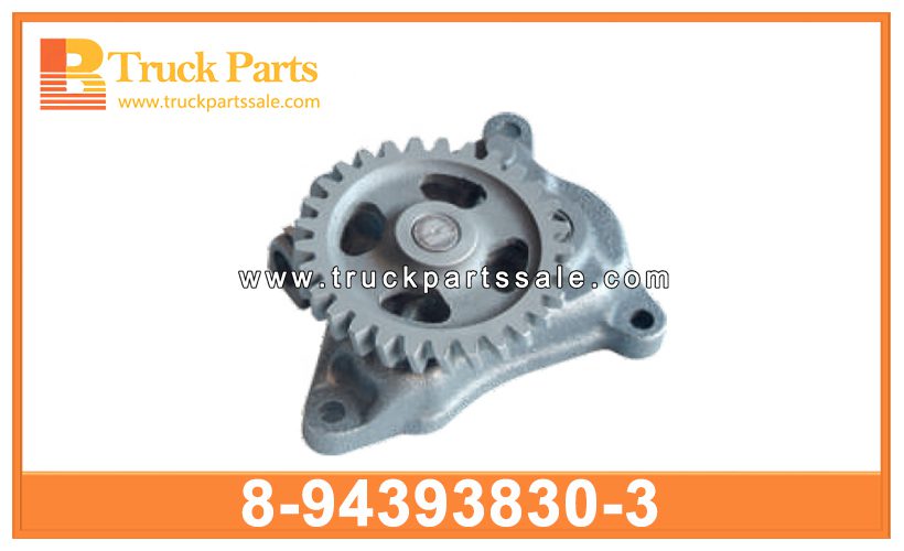 oil pump 8-94393830-3 8943938303 8-94393-830-3 for ISUZU FSR FRR FVR bomba de aceite