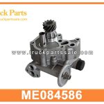 oil pump ME084586 for MITSUBISHI 6D31 6D34 bomba de aceite