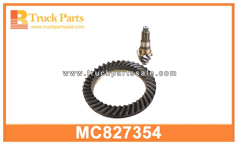 rear Crown Wheel and Pinion MC827354 for MITSUBISHI FUSO FV419 D12 Rueda de la corona trasera y pi ??n