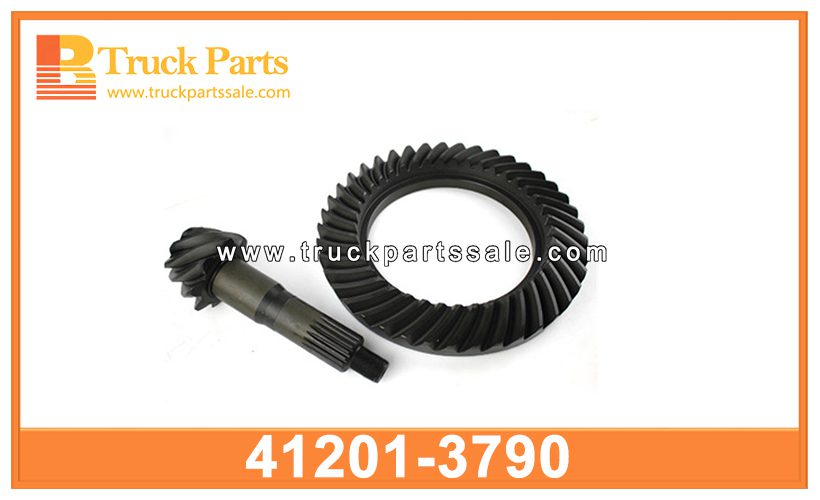 spiral bevel gear 41201-3790 412013790 for HINO equipo de bisel espiral