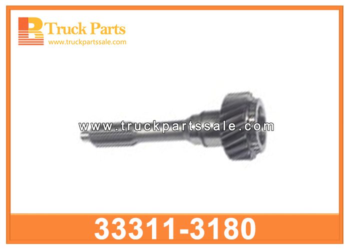 transmission input shaft 33311-3180 333113180 for HINO eje de entrada de transmisi??n