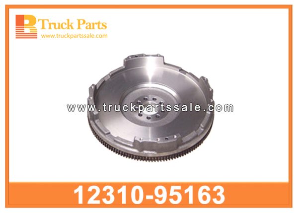 truck engine parts Flywheel 12310-95163 1231095163 for NISSAN NE6T Piezas de motor de camión volante أجزاء محرك الشاحنة دولاب الموازنة