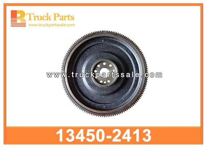 truck engine parts Flywheel 13450-2413 134502413 for HINO EK100 K13C K13D Piezas de motor de cami??n volante