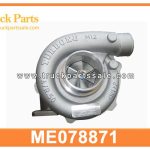 turbo ME078871 for MITSUBISHI 6D16 Turbocompresor