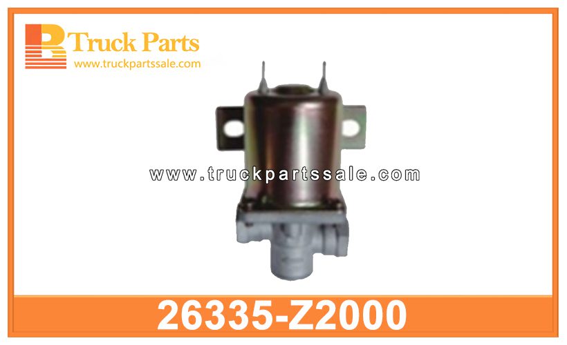 two ways solenoid valve 26335-Z2000 26335Z2000 for NISSAN V??lvula solenoide de dos formas