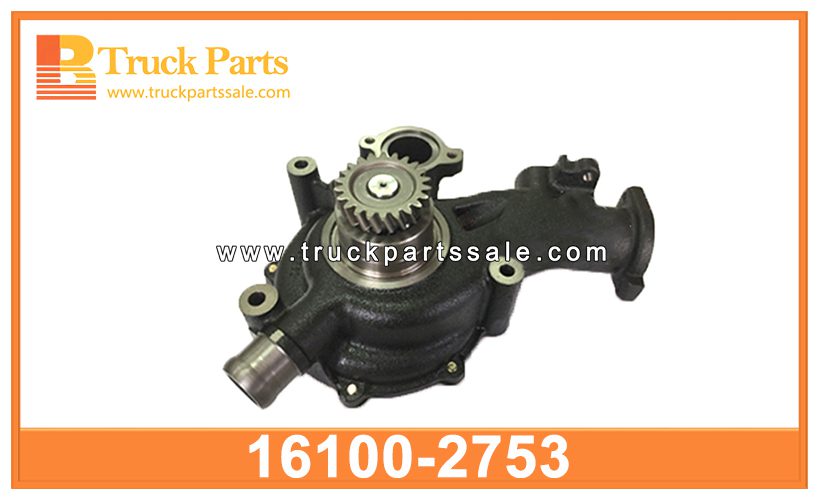 water pump 16100-2753 161002753 for HINO EP100 EM100 bomba de agua