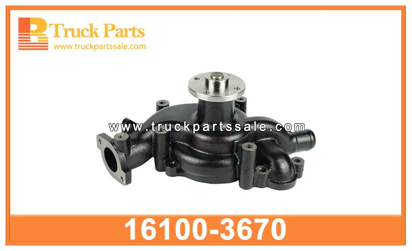 water pump 16100-3670 161003670 for HINO K13C bomba de agua