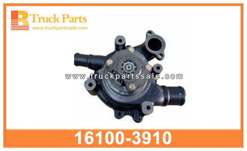 water pump 16100-3910 161003910 for HINO P11C bomba de agua