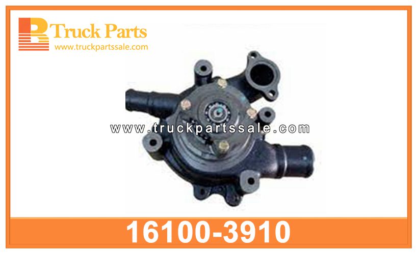 water pump 16100-3910 161003910 for HINO P11C bomba de agua