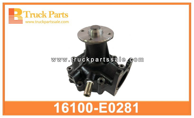 water pump 16100-E0281 16100-E0022 16100-03971 16100E0281 16100E0022 1610003971 for HINO J08E bomba de agua