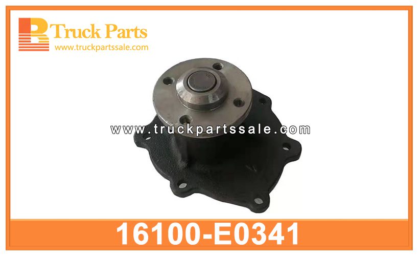 water pump 16100-E0341 16100E0341 for HINO W04DT bomba de agua