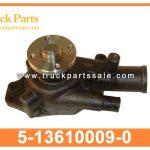 water pump 5-13610009-0 5136100090 5-13610-009-0 for ISUZU 4BA1 4BB1 bomba de agua