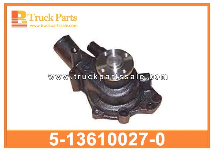 water pump 5-13610027-0 5136100270 5-13610-027-0 for ISUZU 4BA1 4BB1 db33 Bomba de agua