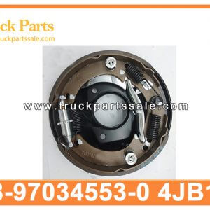 Parking hand brake drum assembly for ISUZU 4JB1 8-97034553-0 8-97034-553-0 8970345530
