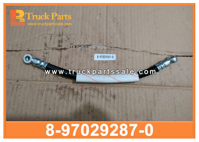 Cylinder Block To Vacuum Pump Oil Pipe for ISUZU NKR NPR 4HE1 8-97029287-0 8970292870 8-97029-287-0 Bloque de cilindros al tubo de aceite de la bomba de vac??o