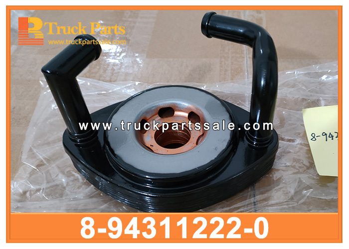 Oil Cooler Assembly for ISUZU TFR54 4JA1 8-94311222-0 8943112220 8-94311-222-0 Conjunto de enfriador de aceite