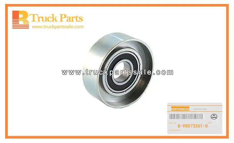 A C Idle Pulley for ISUZU 600P 8-98073261-0 8980732610 8-98073-261-0 Polea loca A C