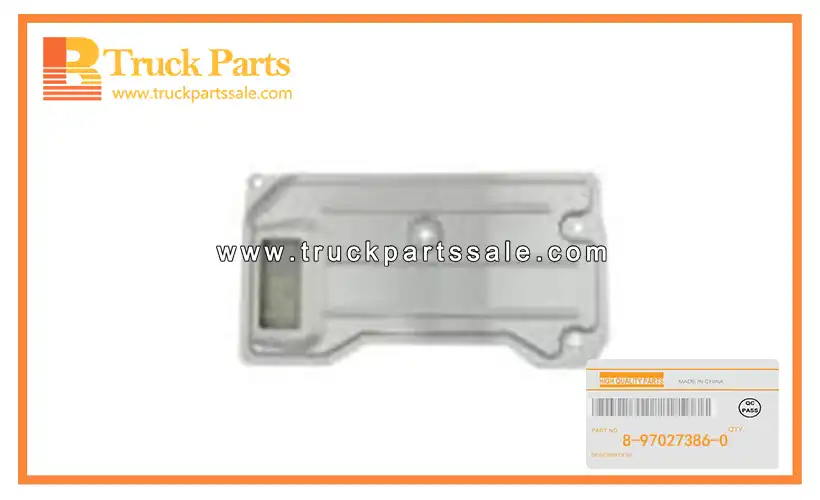 A T Oil Strainer Assembly for ISUZU NHR 8-97027386-0 8970273860 8-97027-386-0 Conjunto de filtro de aceite A T