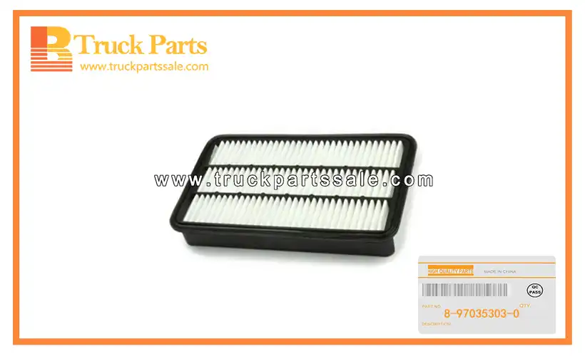 Air Cleaner Filter for ISUZU UCS25 6VD1 8-97035303-0 8970353030 8-97035-303-0 Filtro de filtro de aire
