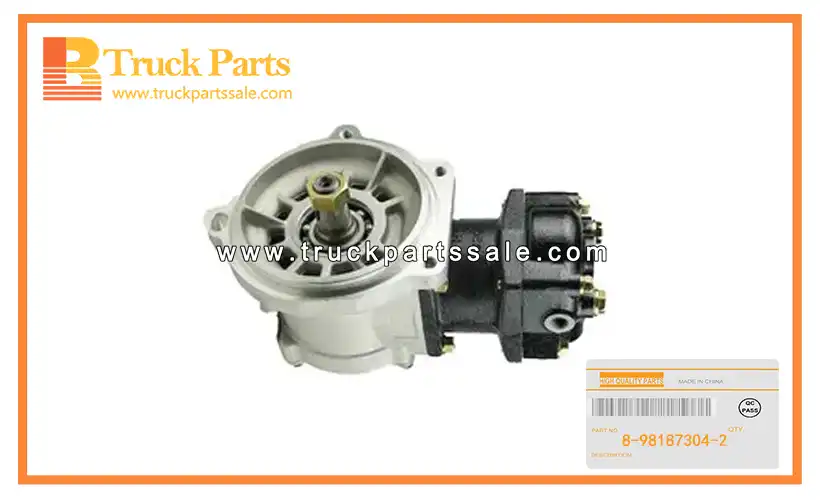 Air Compressor Assembly for ISUZU FTR 8-98187304-2 8981873042 8-98187-304-2 Conjunto de compresor de aire