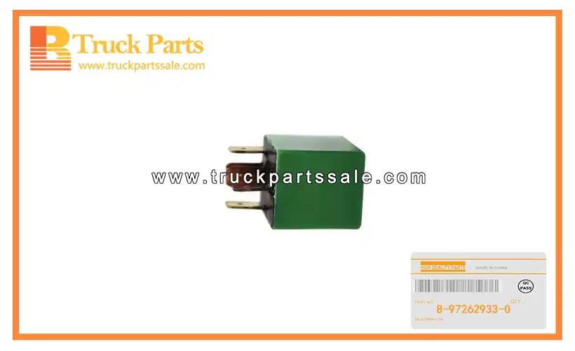 Air Condition HTR Relay for ISUZU CXZ81 10PE1 8-97262933-0 8972629330 8-97262-933-0 Rel?? HTR de aire acondicionado