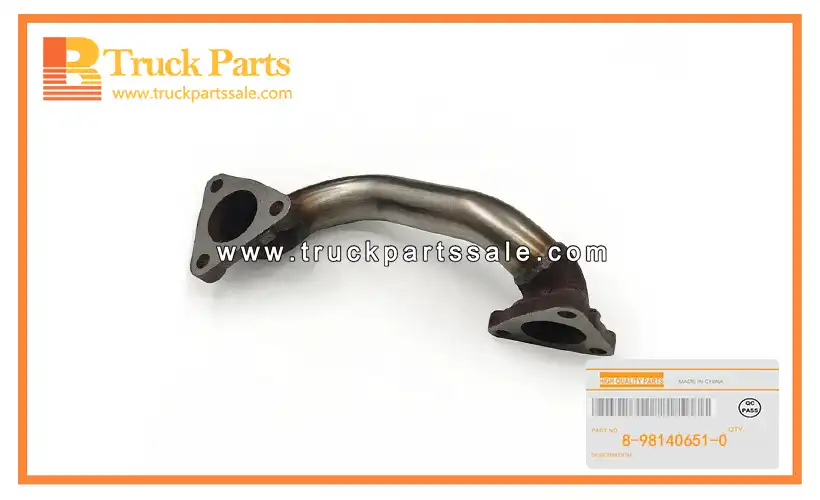 Air EGR Pipe for ISUZU XD 4HK1 Engine 8-98140651-0 8981406510 8-98140-651-0 Tubo de aire EGR