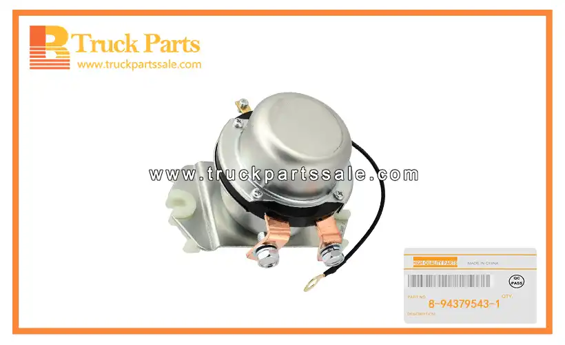 Battery Relay for ISUZU 4HK1 6HK1 8-94379543-1 8943795431 8-94379-543-1 Rel?? de bater??a