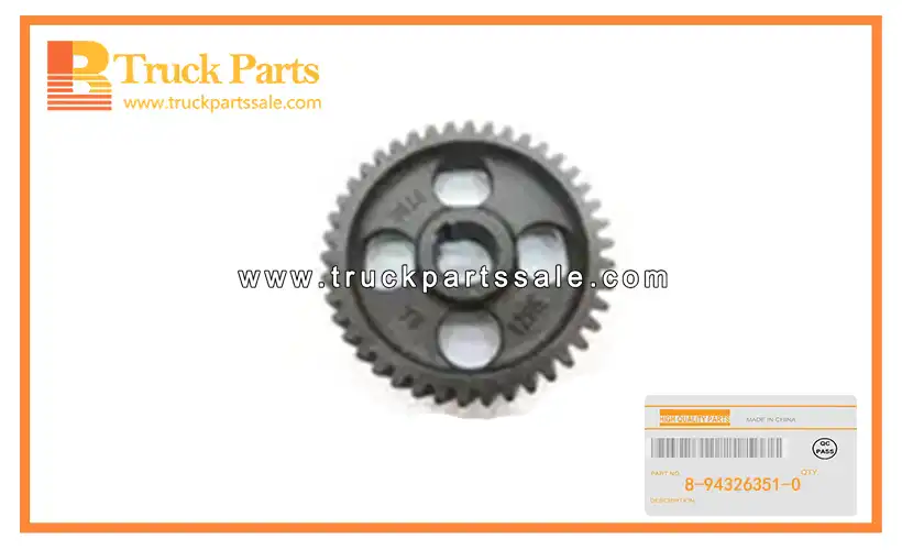 Camshaft Gear for ISUZU NKR55 4JB1 8-94326351-0 8943263510 8-94326-351-0 Engranaje del ??rbol de levas