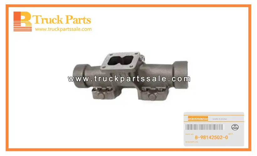 Center Exhaust Manifold for ISUZU 8-98142502-0 8981425020 8-98142-502-0