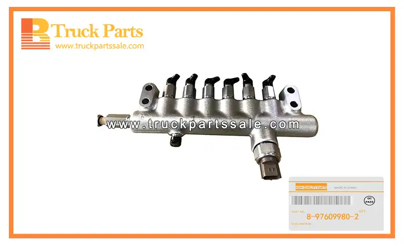 Common Rail Assembly for ISUZU FRR CYZ 8-97609980-2 8976099802 8-97609-980-2 Conjunto de riel com??n