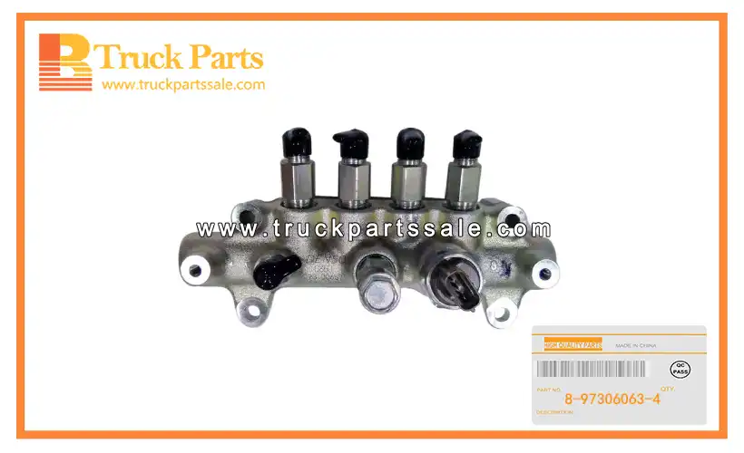 Common Rail Assembly for ISUZU NKR 8-97306063-4 8973060634 8-97306-063-4 Conjunto de riel com??n