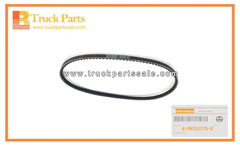 Cooling Fan Belt for ISUZU FRR 8-98253275-0 8982532750 8-98253-275-0 Correa del ventilador de refrigeraci??n