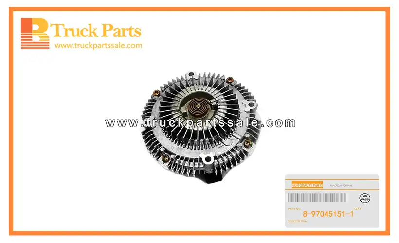 Cooling Fan Clutch for ISUZU NPR NQR 8-97045151-1 8970451511 8-97045-151-1 Embrague del ventilador de refrigeraci??n